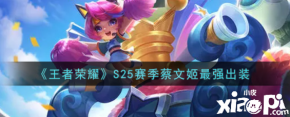 下面小编给大家带来的是《 王者荣耀 》S25赛季蔡文姬最强出装