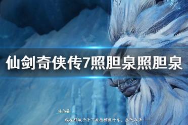仙剑奇侠传7照胆泉解谜答案 看地上长短排序来放置雕像位置