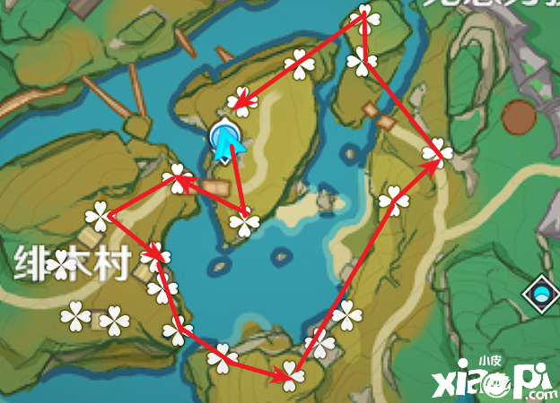 《原神》2.2枫木收集蹊径