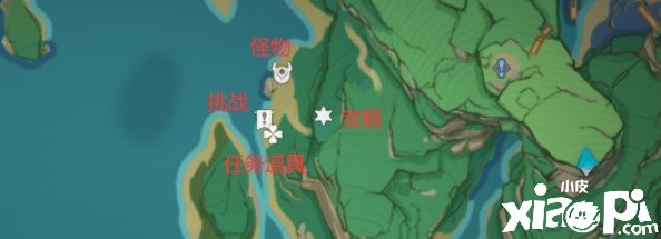  《原神》清墟浦勘探点位置先容