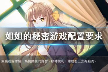 姐姐的秘密游戏配置要求一览 最低配置 操作系统: WIN7 SP1/WIN8/WIN10/XP 处理器: 1.2 GH