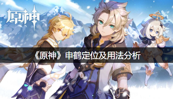 《原神》申鹤定位及用法阐明