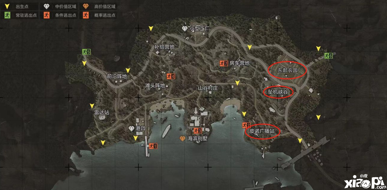 《暗区突围》山谷东部打法攻略