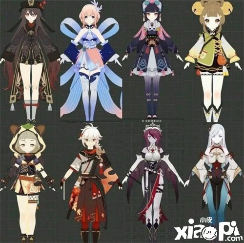 《原神》瑶瑶脚色图鉴一览