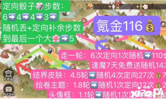 《阴阳师》春时觅宝走法蹊径一览