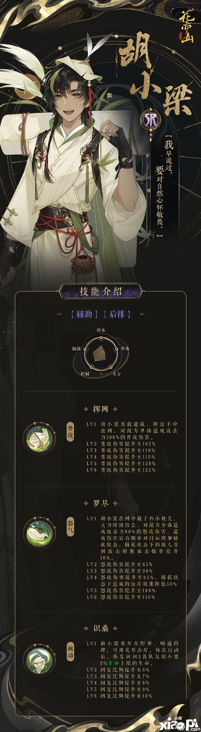 《花亦山心之月》胡小梁技术强度阐明