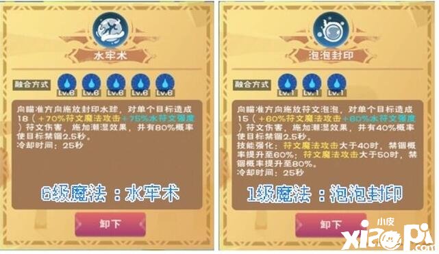 《缔造与邪术》水牢术合成要领