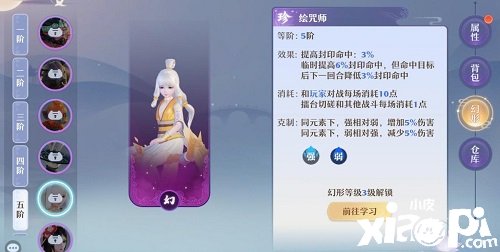 《梦幻新诛仙》幻形符元素属性阐明