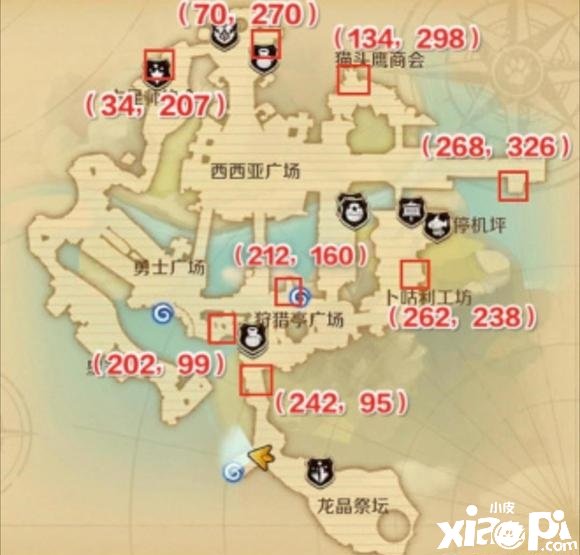 《龙之国物语》艾尔特米斯宝箱位置