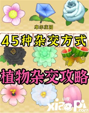《摩尔庄园》杂交变异植物配方先容