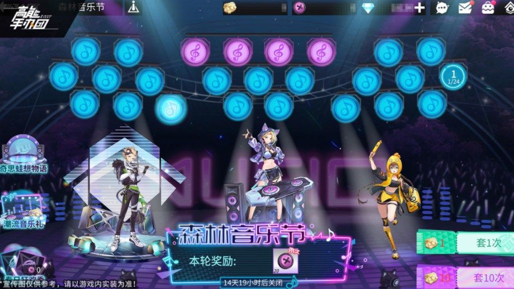 《高妙手办团》丛林音乐节勾当先容