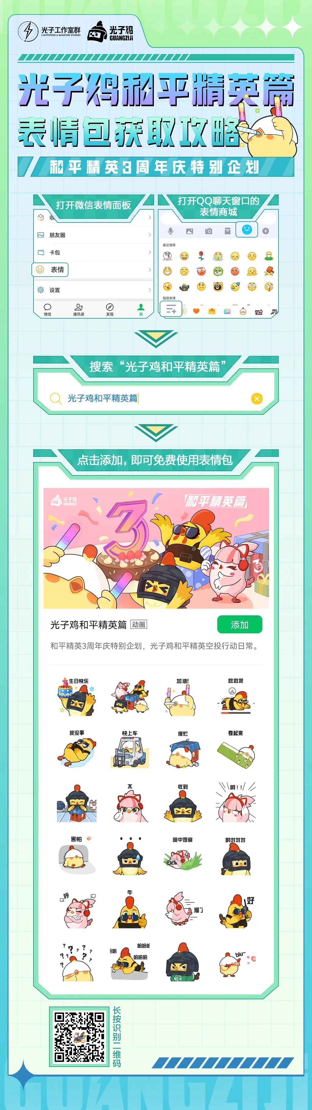 《僻静精英》光子鸡心情包获取要领