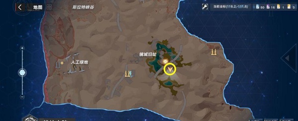 《幻塔》维拉沙暴地风光点位置分享