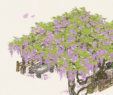 《江南百景图》紫藤勾当紫藤花妖位置分享