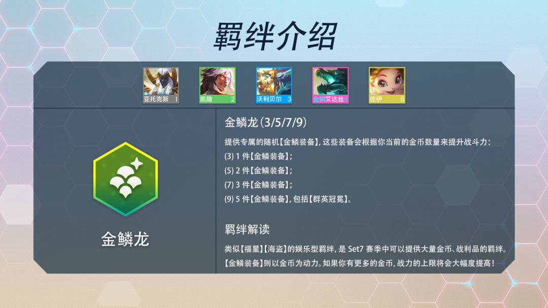 《金铲铲之战》S7金鳞龙拘束一览