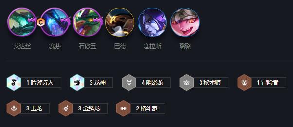 《云顶之弈》S7龙神同盟阵容推荐