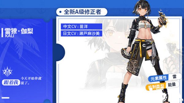 《深空之眼》雷獠伽梨神格怎么搭配？雷獠伽梨神格搭配推荐