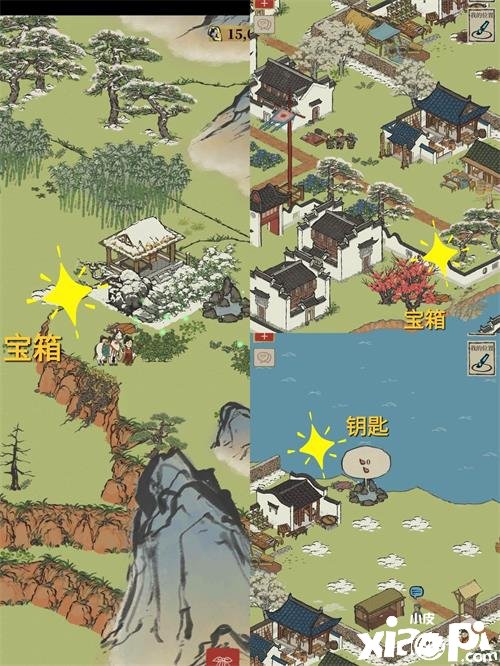 《江南百景图》徽州府探险歙县双鲤钥匙宝箱在哪？徽州府探险歙县双鲤钥匙宝箱位置大全