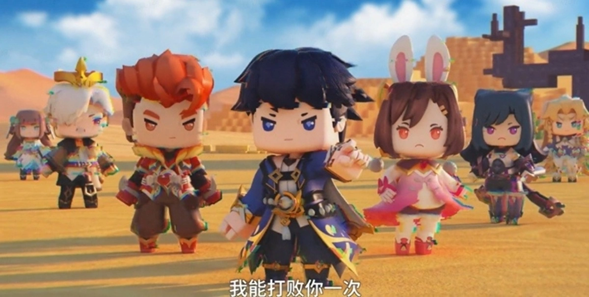 《斗罗大陆》空降《迷你世界》花小楼与史莱克七怪合击比比东