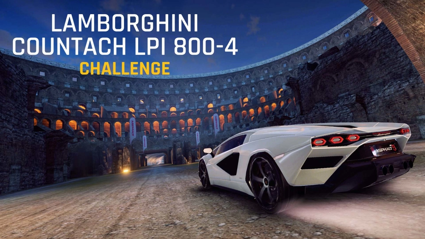 《狂野飙车9：竞速传奇》为玩家带来全新超跑– Lamborghini Countach LPI 800-4
