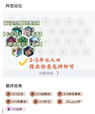 《金铲铲之战》九怒翼龙换形霞阵容怎么玩？九怒翼龙换形霞阵容玩法攻略
